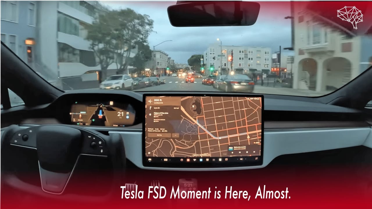 Tesla FSD v12.5.1 güncellemesi